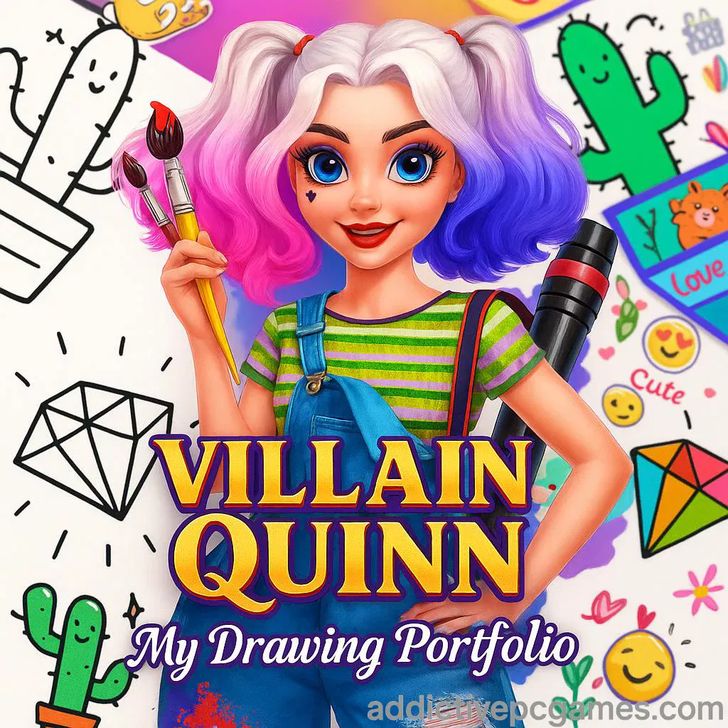 Schurke Quinn: Mein Zeichenportfolio icon image